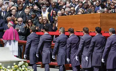 Vaticano, 26/04/2025 - Presidente da República, Luiz Inácio Lula da Silva, durante Missa das Exéquias em intenção de Sua Santidade o Papa Francisco. Átrio da Basílica de São Pedro, Praça de São Pedro. Foto: Ricardo Stuckert/PR