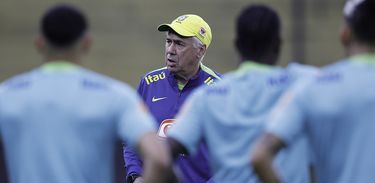 Carlo Ancelotti, técnico da Seleção Brasileira