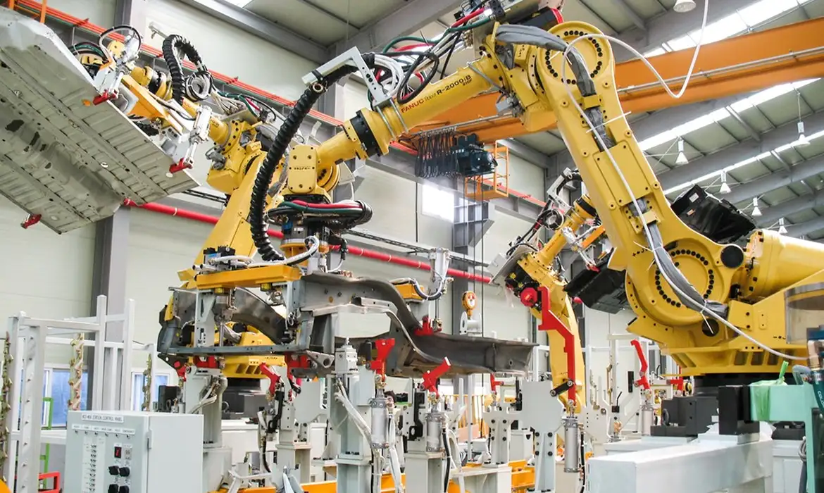 Uso de robôs na indústria