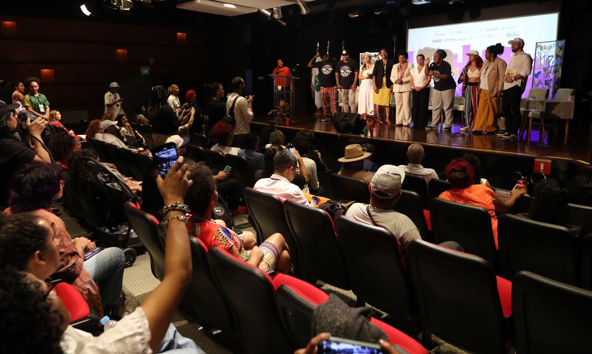 Brasília (DF), 17/10/2024 - Seminário Internacional Construção Nacional do Hip Hop. Foto: Wilson Dias/Agência Brasil
