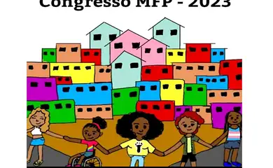 Rio de Janeiro (RJ) - Cartaz do “Congresso de Mulheres de Favelas e Periferias”, que irá discutir a elaboração e o fortalecimento de políticas públicas voltadas para as mulheres em suas localidades. O evento, que acontece no Centro Cultural do SESC, na Barra da Tijuca, tem como objetivo fazer uma reflexão sobre o protagonismo feminino nas comunidades cariocas.
Foto: Divulgação