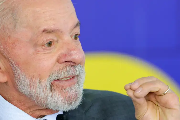 Brasília (DF) 03/06/2025 - O presidente Luiz Inácio Lula da Silva, durante entrevista coletiva no Palácio do Planalto  Foto: Fabio Rodrigues-Pozzebom/ Agência Brasil