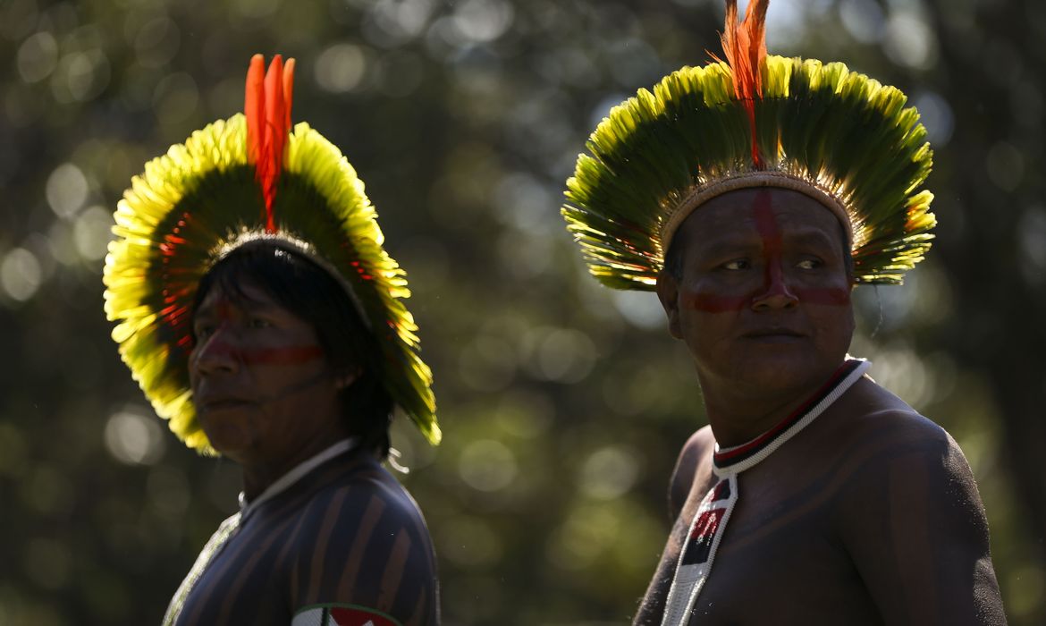 Brasília - Indígenas de todo o Brasil participam de encontro no Acampamento Terra Livre