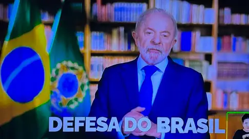 Brasília (DF), 17/07 /2025  - Presidente Luiz Inácio Lula da Silva durante pronunciamento a Nação. Foto: Lula Marques/Agência Brasil/ Reprodução TV