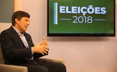 O candidato do Partido Novo, João Amoêdo, é o primeiro da série de entrevistas que a Empresa Brasil de Comunicação (EBC) fará com os candidatos à Presidência da República.