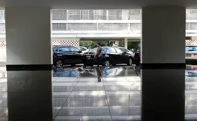 Um dos pontos famosos de Brasília, projeto original de Lúcio Cost, a quadra modelo, localizada na SQS 308, foi fundada em 1962 e a intenção era que servisse de referência para outras superquadras do Plano Piloto.