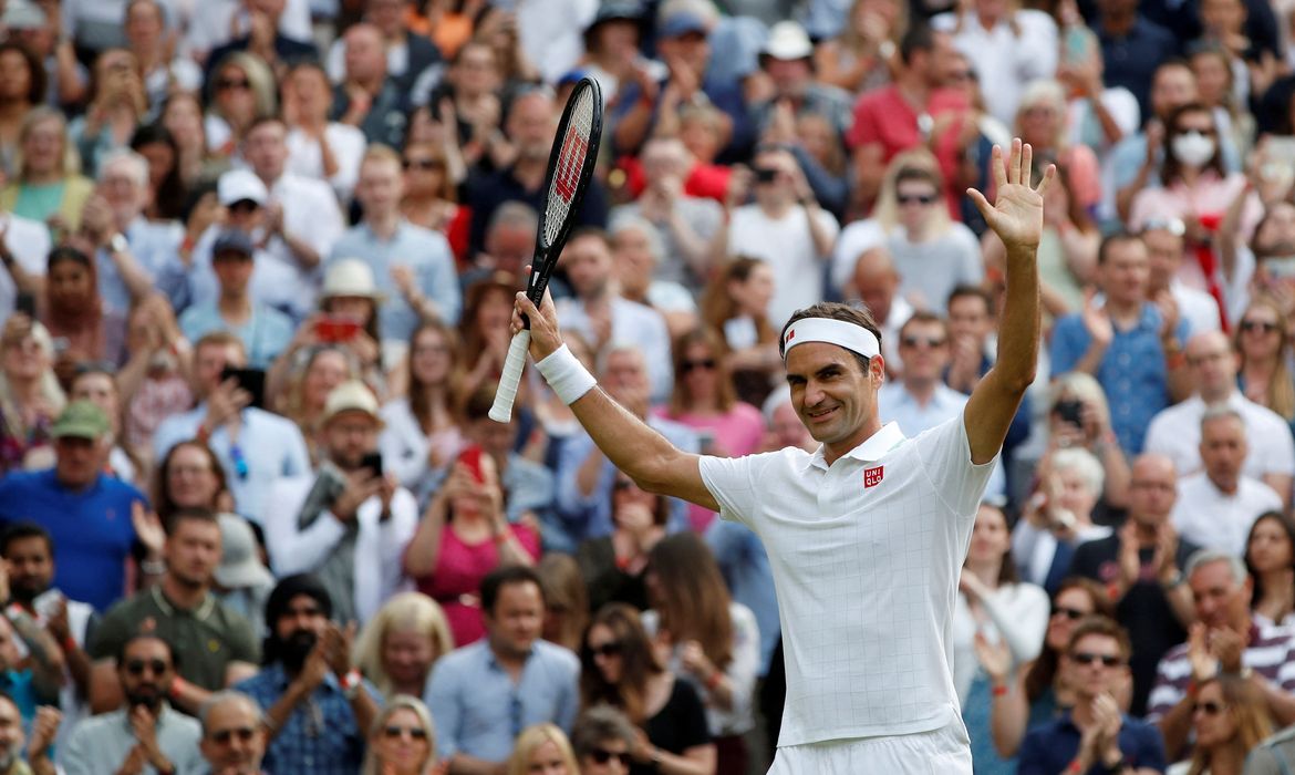 Federer em Wimbledon