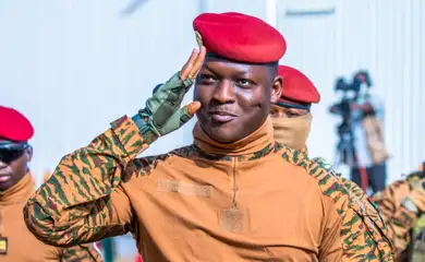 Burkina Faso. 23/05/2025 Presidente  Ibrahim Traoré  de Burkina Faso. Foto @CapitaineIb226/ Instagram oficial