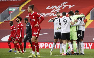 Premier League - Liverpool v Fulham - sexta derrota seguida do Liverpool, em 07/03/2021