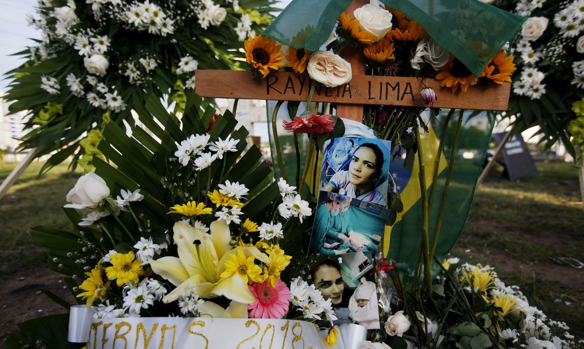 Homenagem brasileira morta na Nicarágua Raynéia