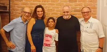 Simone Leitão e equipe do Blim-blem-blom