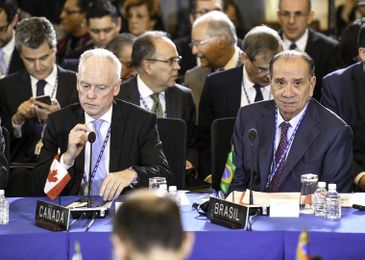 O ministro das Relações Exteriores, Aloysio Nunes, participa da abertura do 48º Período Ordinário de Sessões da Assembleia Geral da OEA