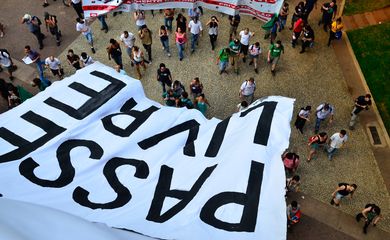 São Paulo - Movimento Passe Livre protesta em SP contra aumento de tarifas do transporte (Rovena Rosa/Agência Brasil)