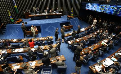 Brasília - Texto-base da PEC do Teto dos Gastos Públicos foi aprovado por 61 votos favoráveis e 14 contrários (Fabio Rodrigues Pozzebom/Agência Brasil)