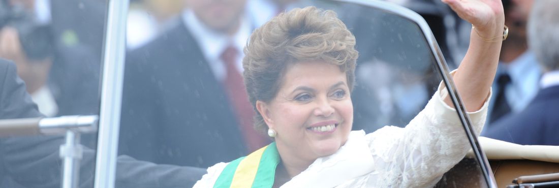 Cerimônia de posse de Dilma Rousseff para a Presidência da República em 1 de janeiro de 2011