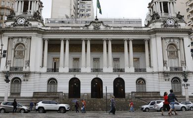 Palácio Pedro Ernesto, sede da Câmara Municipal de vereadores do Rio de Janeiro, no centro da cidade.