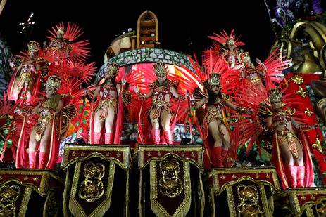 Desfile da Salgueiro Carnaval Rio Foto: Tânia Rêgo/Agência Brasil