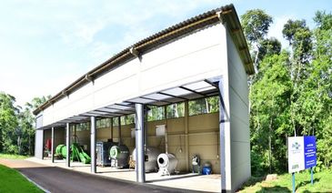 Laboratório do projeto TEC-DAM, da Embrapa Suínos e Aves, que é utilizado para atividades de descarte correto de carcaças de animais