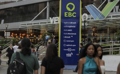 Brasília (DF) 19/12/2024 – Totem da Empresa Brasil de Comunicação (EBC) atualizado.
Foto: Joédson Alves/Agência Brasil