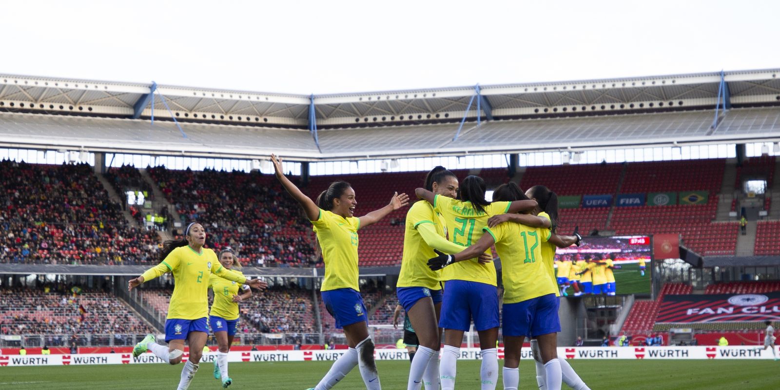 Brasilien trifft im letzten Freundschaftsspiel vor dem Frauenpokal auf Chile