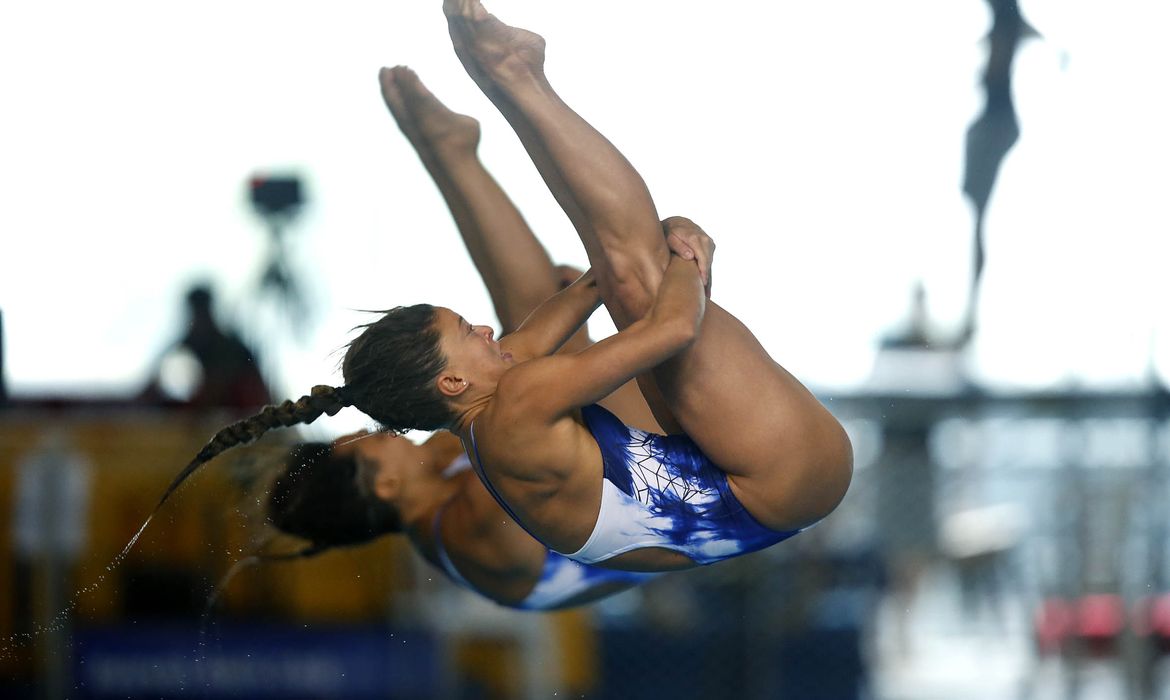 Luana Lira e Tammy Galera garantem a medalha de ouro na última prova de Saltos Ornamentais do Campeonato Sul-Americano de Esportes Aquáticos - Buenos Aires
