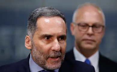 Rio de Janeiro (RJ), 29/10/2024 - O secretário Nacional de Segurança Pública, Mário Luiz Sarrubbo, se reuniu com o secretário de Segurança Pública do Rio de Janeiro, Victor dos Santos, no Centro Integrado de Comando e Controle (CICC), pós episódios de violência na capital fluminense. Foto: Tânia Rêgo/Agência Brasil