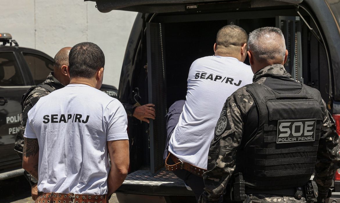 Chefes do Comando Vermelho são transferidos para presídios federais - Foto: Rogério Santana/Divulgação 
