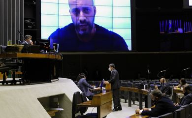 Sessão para a votação de propostas legislativas. Dep. Daniel Silveira (PSL - RJ)