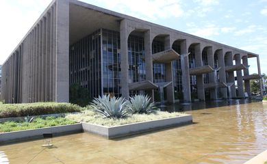 Palácio da Justiça na Esplanada dos Ministérios