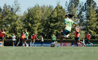 seleção feminina, futebol, treino, seleção olímpica
