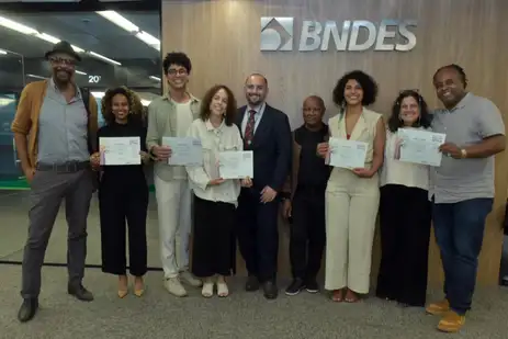 Rio de Janeiro (DF) 26/06/2025 - Arquitetos negros são escolhidos para intervenções na Pequena África. Ganhadores do concurso BNDESPequena África. Foto: André Telles/BNDES