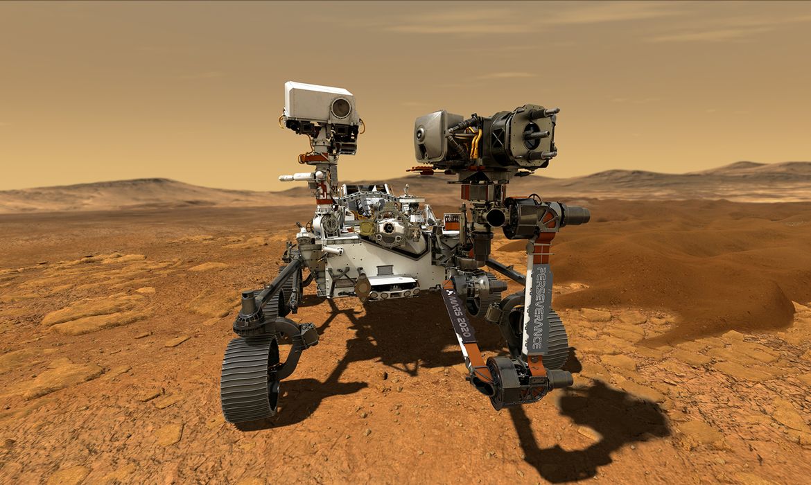 FOTO DE ARCHIVO. Imagen del Rover Perseverance, la nave laboratorio más sofisticada y de mayor tamaño en llegar a Marte, en una ilustración cortesía de la agencia espacial estadounidense. NASA/JPL-Caltech/Handout via REUTERS.  ATENCIÓN EDITORES: