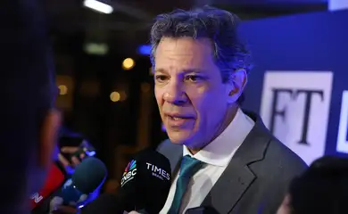 São Paulo (SP), 18/08/2025 - O ministro da Fazenda, Fernando Haddad, participa do FT Climate & Impact Summit Latin America e Brasil 2030: Uma Nação de Oportunidades, promovido pela Times Brasil - Licenciado Exclusivo CNBC, em parceria como o Financial Times. Foto: Rovena Rosa/Agência Brasil