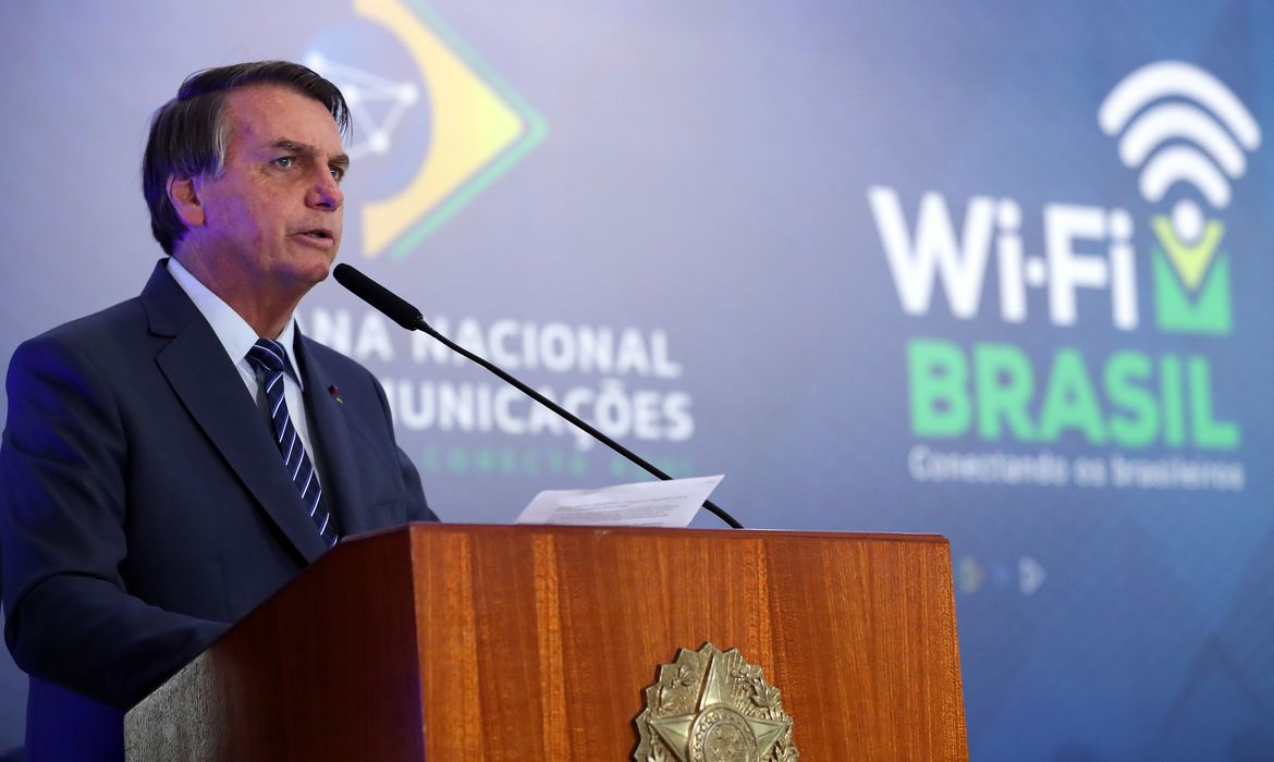 Palavras do Presidente da República, Jair Bolsonaro.