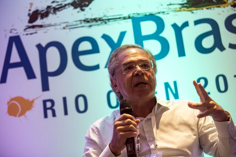 Rio de Janeiro - Economista Paulo Guedes diz em seminário da Apex- Brasil que este é um momento para investir no país (Bruna Prado/Apex-Brasil)