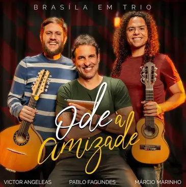 Capa do álbum brasila em trio