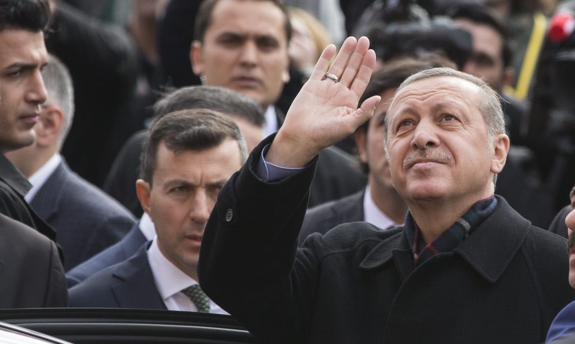 Presidente da Turquia, Recep Tayyip Erdogan 