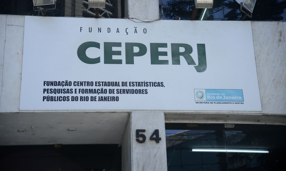 Fachada do Fundação Centro Estadual de Estatísticas, Pesquisas e Formação de Servidores Públicos do Rio de Janeiro (Ceperj)