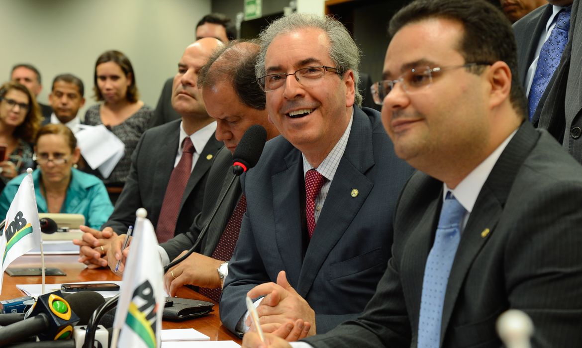 Brasília - Reunião da bancada do PMDB na Câmara (Valter Campanato/Agência Brasil)