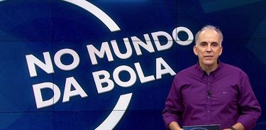 Sergio du Bocage, apresentador do No Mundo da Bola, da TV Brasil