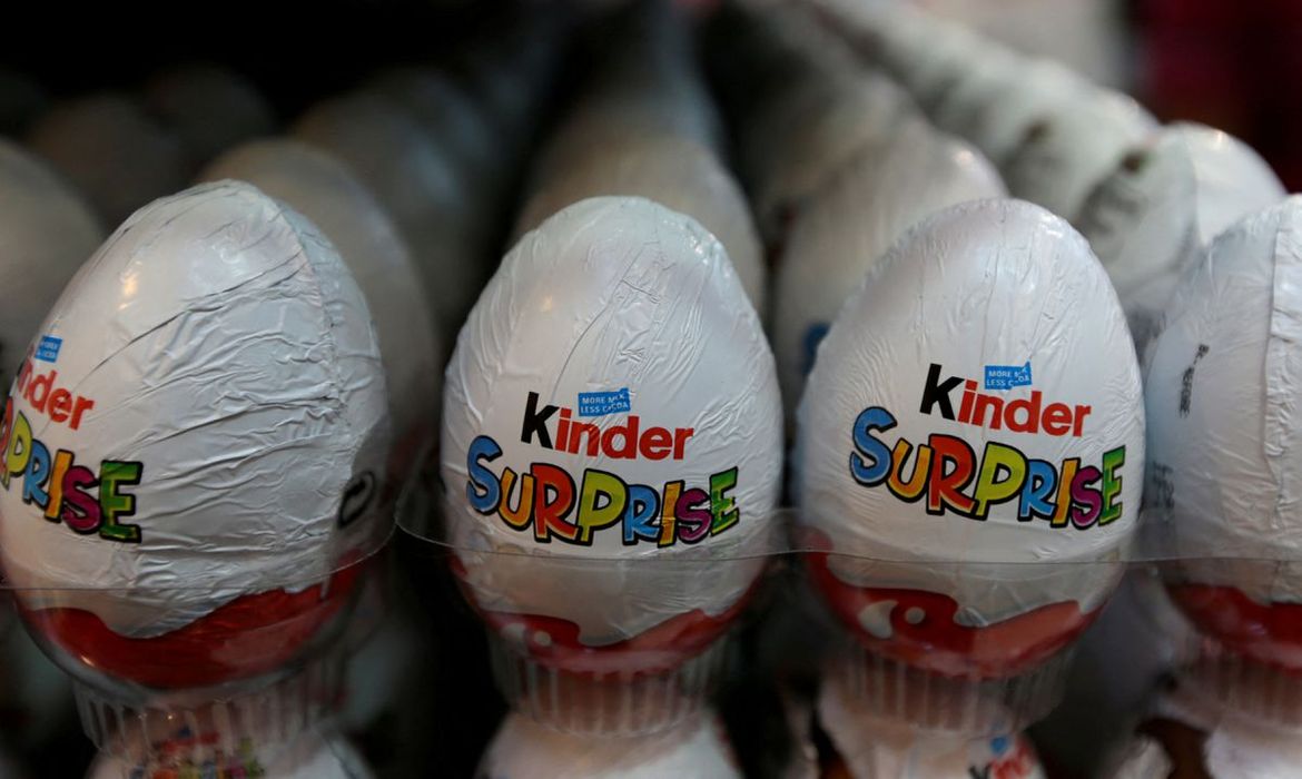 Chocolates da marca Kinder estão proibidos no Brasil, diz Anvisa.