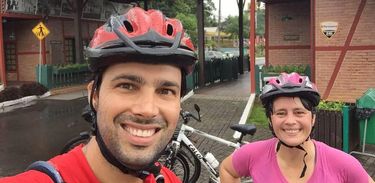 Casal de Joinville viaja de bicicleta pela América Latina