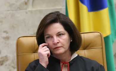Brasília - A procuradora-geral da República, Raquel Dodge, durante julgamento no STF (José Cruz/Agência Brasil)