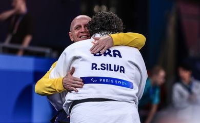 Paris . 07/09/2024 - Judoca Rebeca Silva nos Jogos Paralímpicos Paris 2024 - Judô. Foto: Marcello Zambrana/CPB