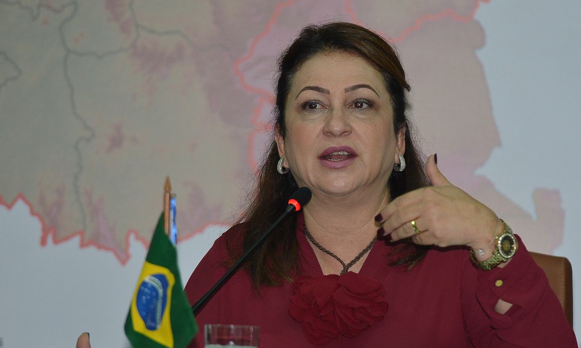 A ministra Kátia Abreu, e representantes dos ministérios da Agricultura dos países do Mercosul e da Aliança do Pacífico, discutem harmonização de normas sanitárias e fitossanitárias (Antonio Cruz/Agência Brasil)