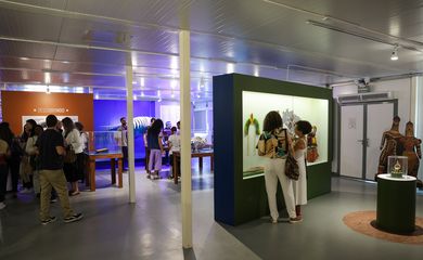 Rio de Janeiro (RJ), 29/08/2024 – Museu Nacional inaugura novo espaço com a exposição “Um Museu de Descobertas”, em São Cristóvão, zona norte da capital fluminense. Foto: Tomaz Silva/Agência Brasil