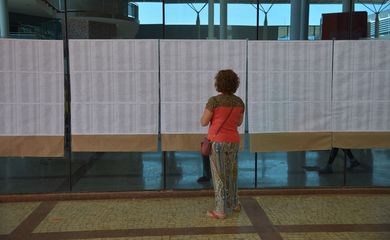 Brasília - Presidente do TSE, ministro Dias Toffoli, vota em transito em zona eleitoral de Brasília (Fabio Rodrigues Pozzebom /Agência Brasil)