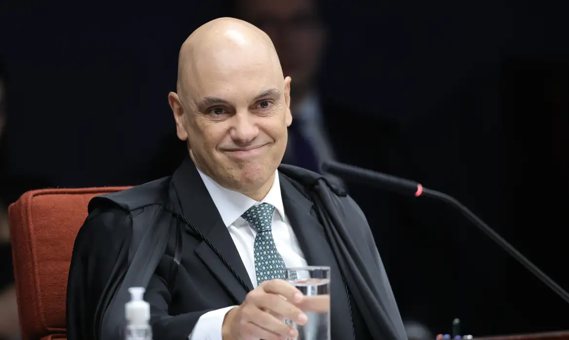 Fabio Rodrigues-Pozzebom/ Agência Brasil Brasília (DF) 02/09/2025 - O ministro relator Alexandre de Moraes, na sessão do STF de julgamento do ex-presidente Jair Bolsonaro e de mais sete réus da trama golpista Foto: Fabio Rodrigues-Pozzebom/ Agência Brasil
