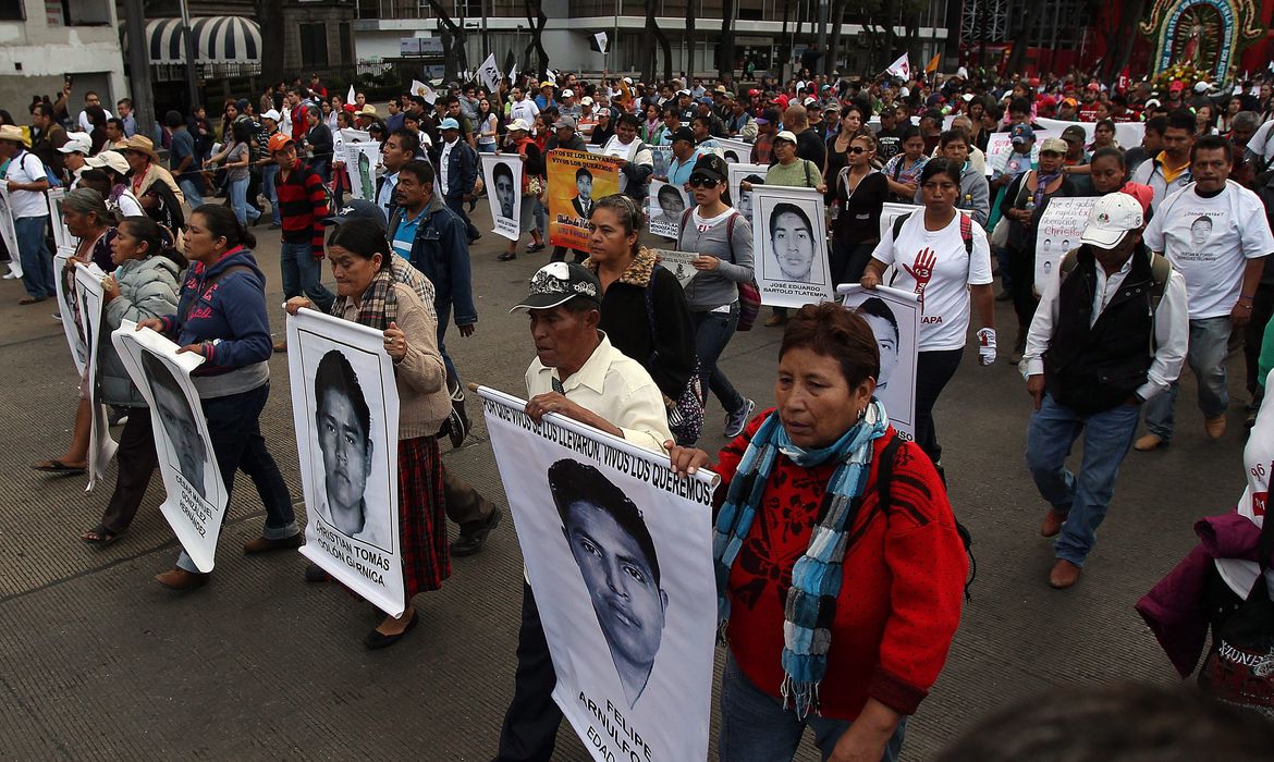 Manifestação no México