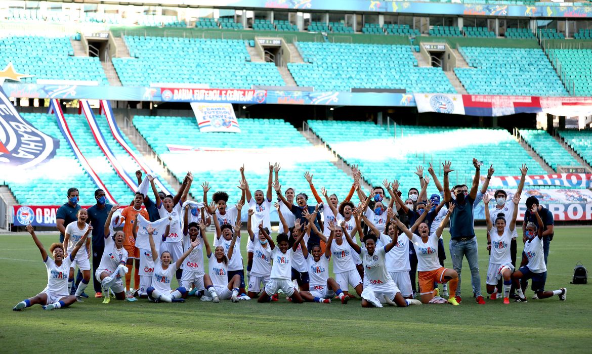 Bahia E Real Brasilia Garantem Acesso A Elite Do Brasileiro Feminino Agencia Brasil